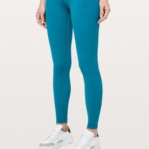 blue align leggings